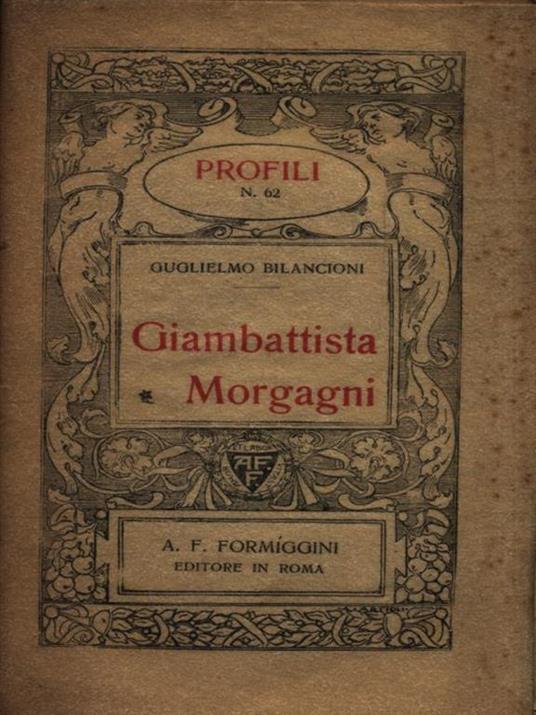   Giambattista Morgagni - Guglielmo Bilancioni - copertina