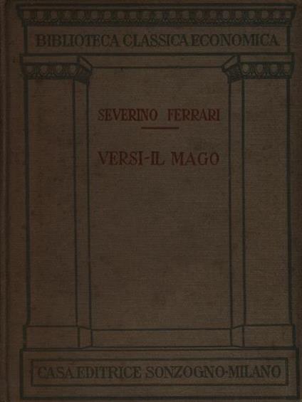 Versi - Il Mago - Severino Ferrari - copertina