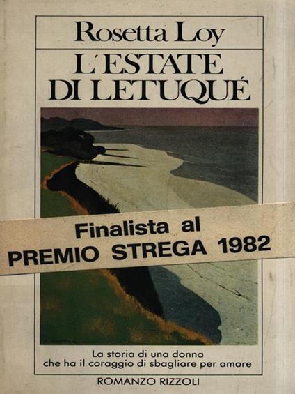 L' estate di Letuqué - Rosetta Loy - copertina