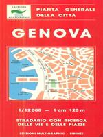 Genova. Pianta generale della città