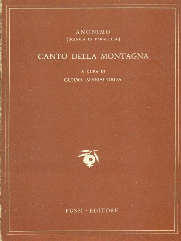 Canto della montagna