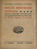   Mille sentenze indiane