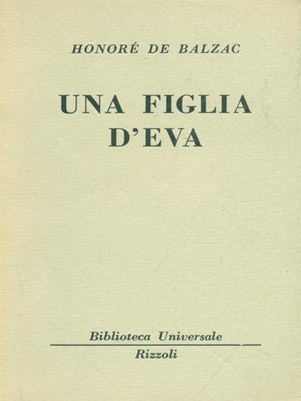 Una figlia d'Eva - Honoré de Balzac - copertina