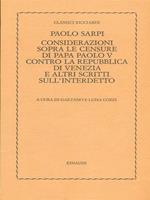   Considerazioni sopra le censure di Papa Paolo V