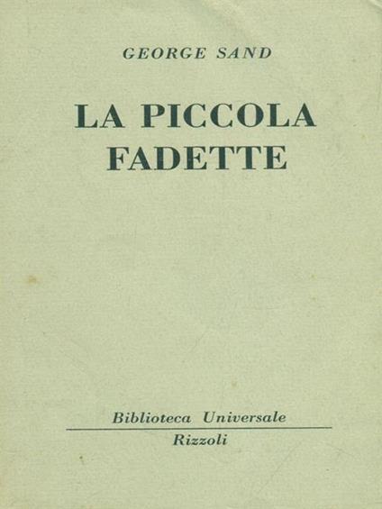 La  piccola Fadette - George Sand - copertina