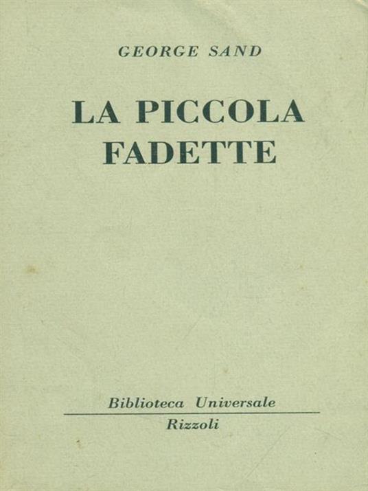 La  piccola Fadette - George Sand - copertina