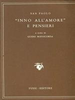   Inno all'amore e pensieri