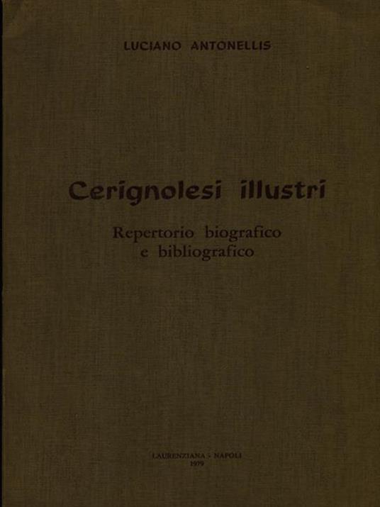 Cerignolesi illustri - copertina