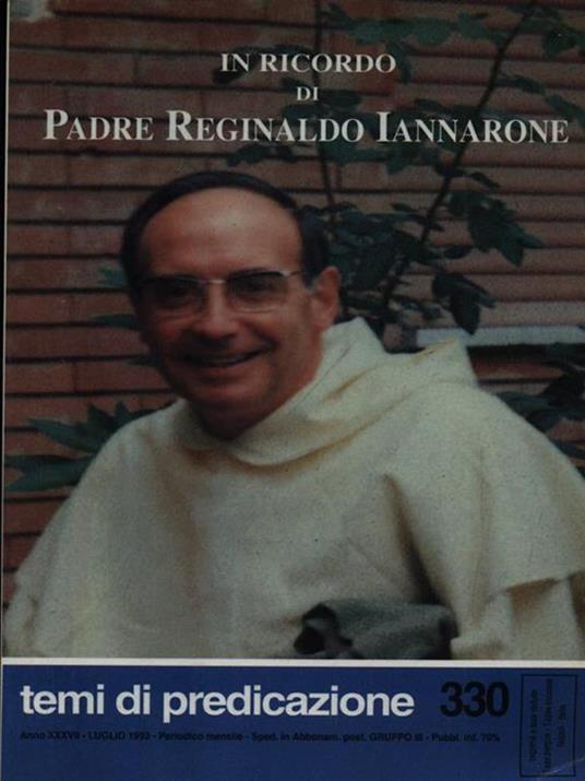   In ricordo di Padre Reginaldo Iannarone - copertina