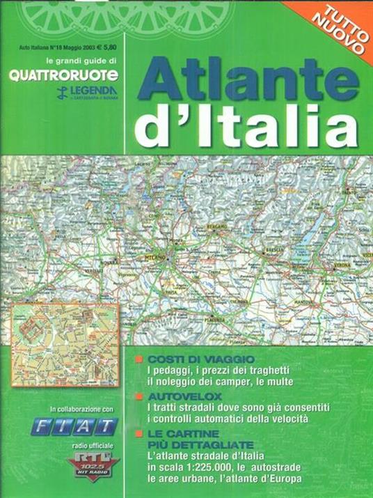 Atlante d'Italia - copertina