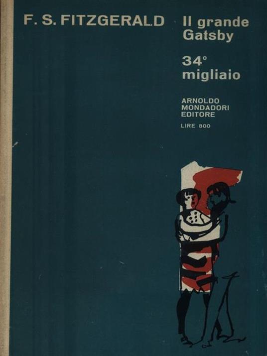 Il grande Gatsby - Francis Scott Fitzgerald - copertina