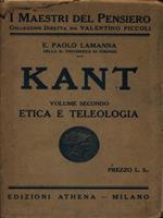   Kant Vol. II: Etica e Teologia