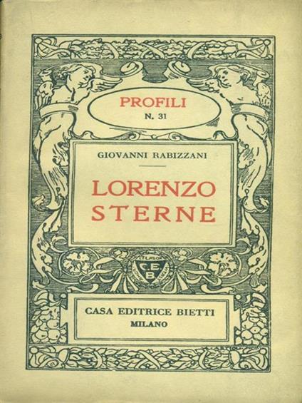 Lorenzo Sterne - Giovanni Rabizzani - copertina