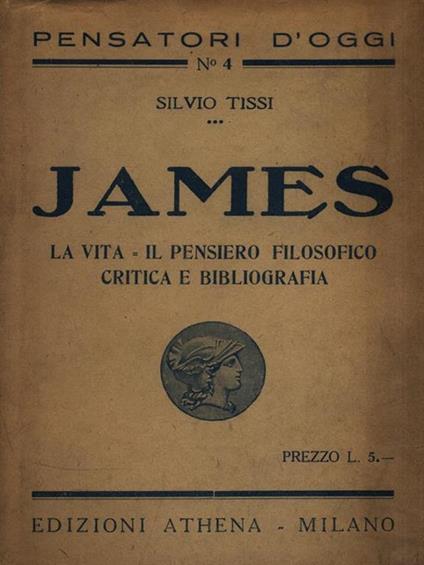 James - Silvio Tissi - copertina