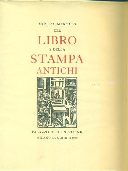 Mostra mercato del libro e della stampa antichi - copertina
