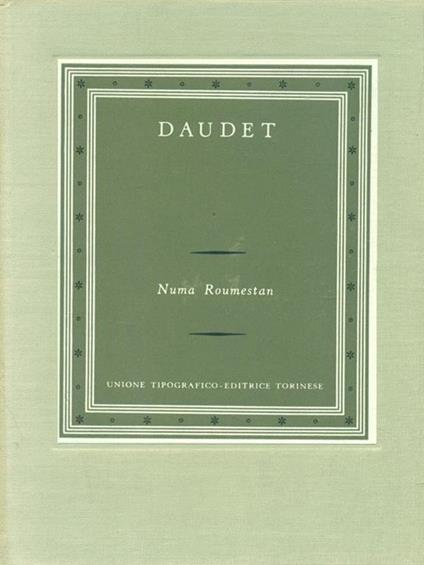   Numa Roumestan - Alphonse Daudet - copertina