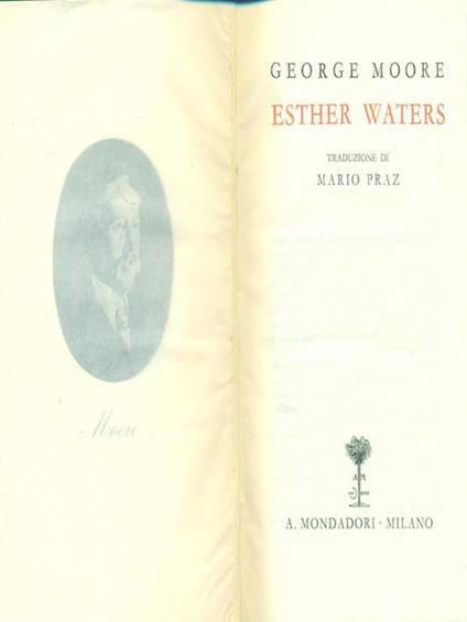   Esther Waters - George Moore - copertina