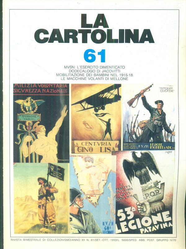 La cartolina n. 61/ set. - ott. 1993