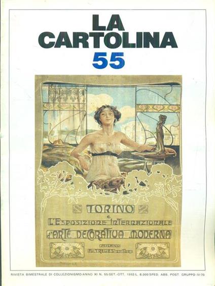 La cartolina n. 55/ set-ott 1992 - copertina