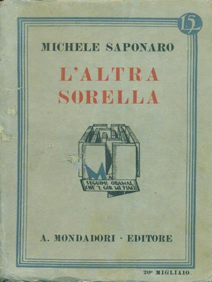 L' altra sorella - Michele Saponaro - copertina