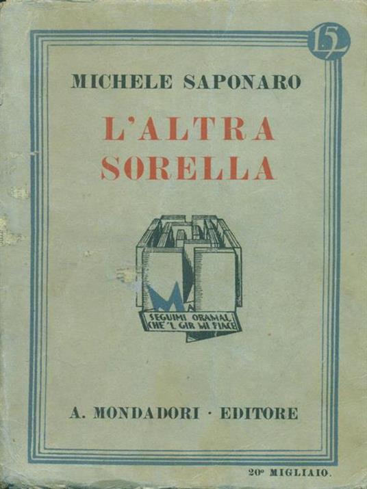 L' altra sorella - Michele Saponaro - copertina