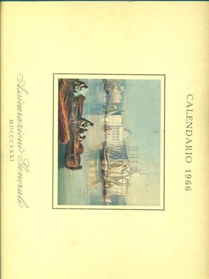   Calendario 1966 - copertina