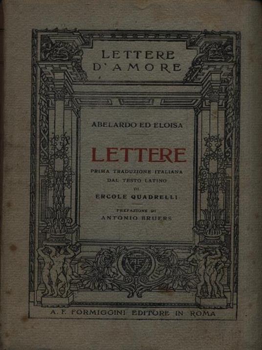   Lettere - copertina