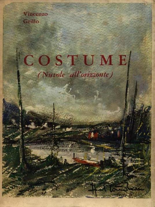 Costume (Nuvole all'orizzonte) - Vincenzo Grillo - copertina