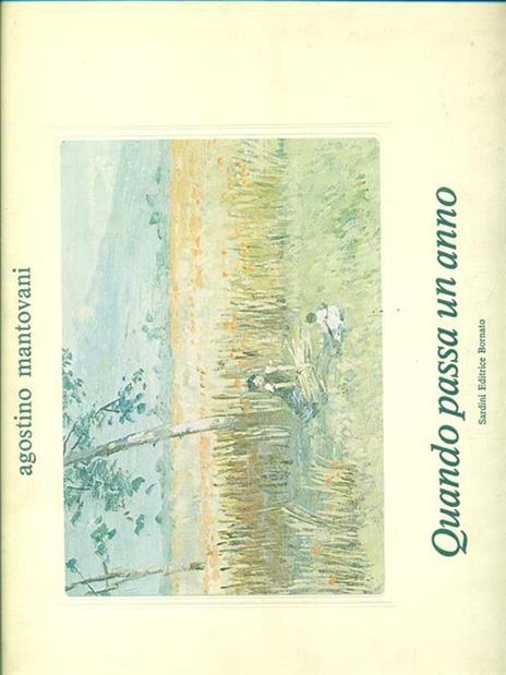   Quando passa un anno - Agostino Mantovani - copertina