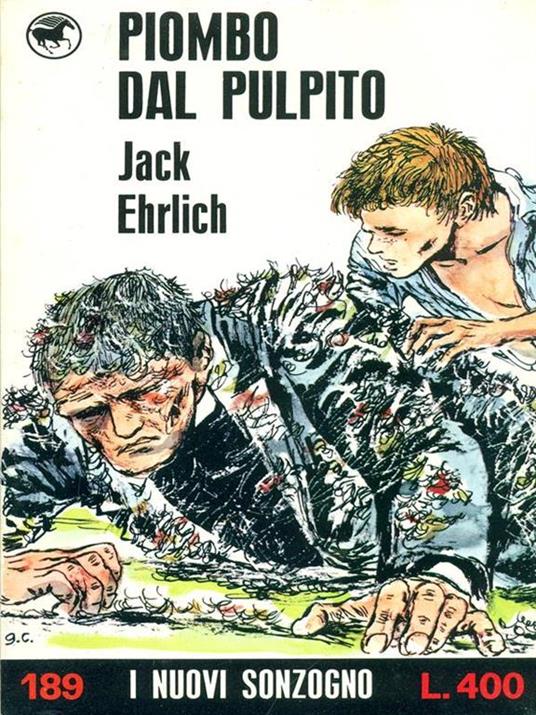   Piombo dal pulpito - Jack Ehrlich - copertina
