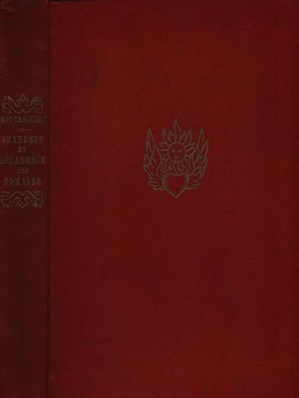 Grandeur et décadence de romains - copertina