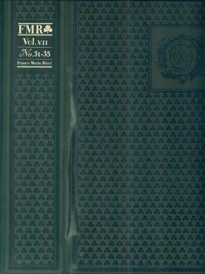   FMR Vol VII. N. 31-35 - copertina