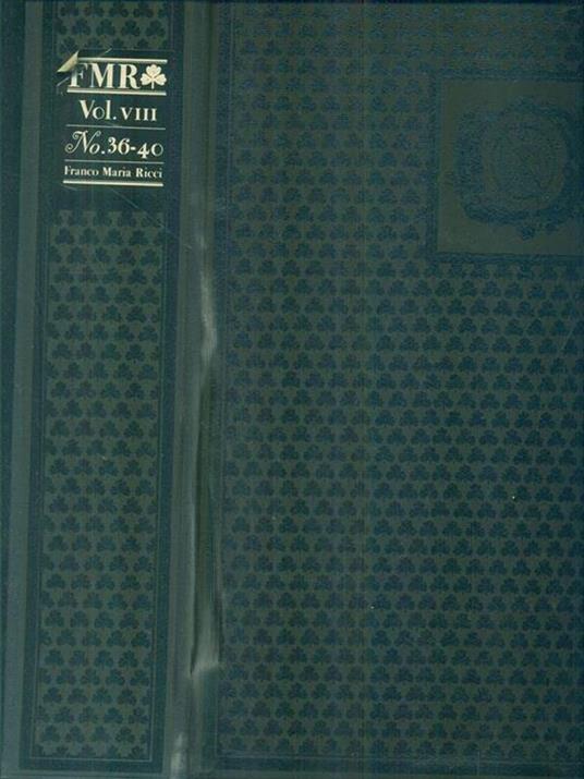 FMR Vol VIII - n. 36-40 - copertina