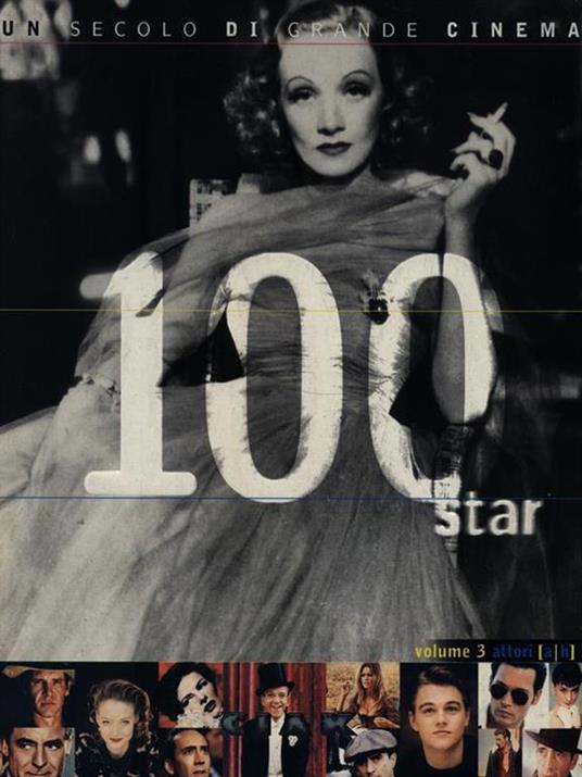 100 star. Volume 3 attori (a/h) - copertina