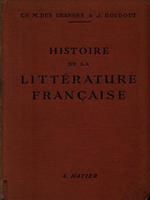 Histoire de la littérature francais