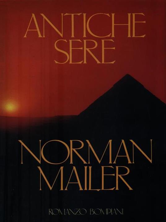 Antiche sere - Norman Mailer - copertina