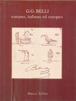   G.G. Belli romano, italiano ed europeo