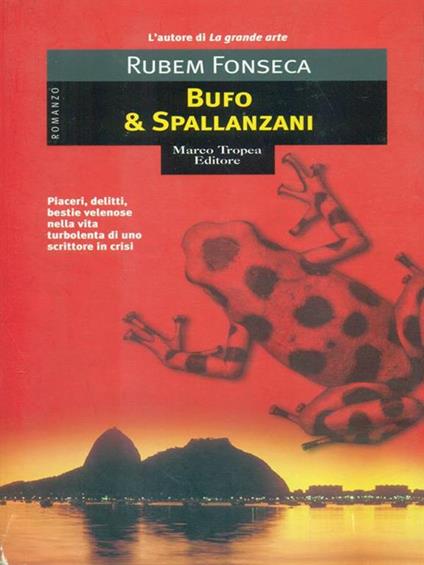 Bufo & Spallanzani - Rubem Fonseca - copertina