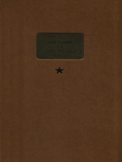   Ciascuno la sua notte - Julien Green - copertina