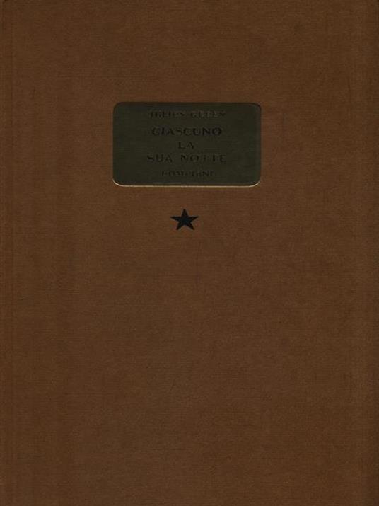   Ciascuno la sua notte - Julien Green - copertina