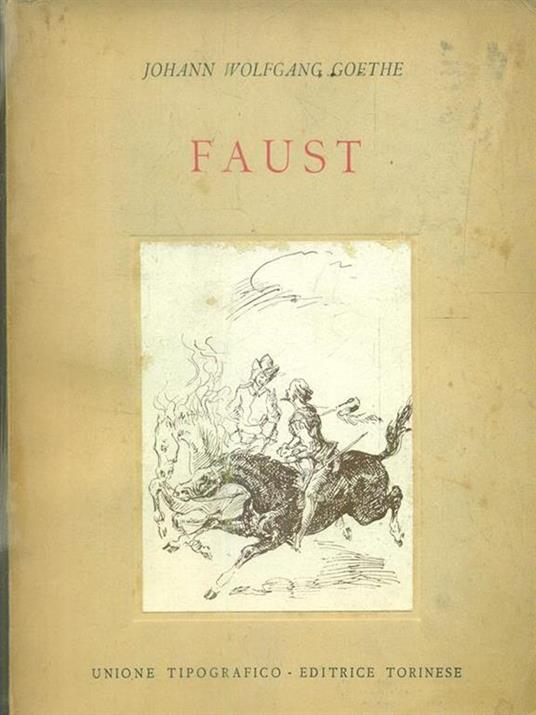   Faust - Johann Wolfgang Goethe - copertina