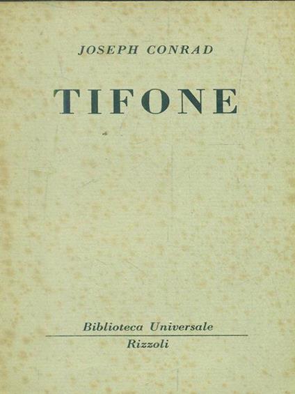   Tifone - Joseph Conrad - copertina