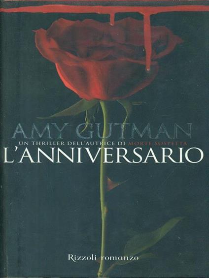 L' anniversario - Amy Gutman - copertina