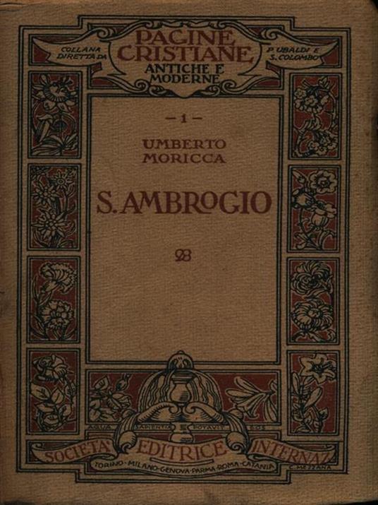 S. Ambrogio - copertina