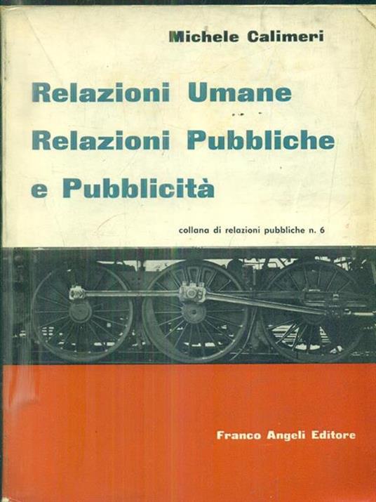 Relazioni Umane relazioni Pubbliche e Pubblicità - copertina