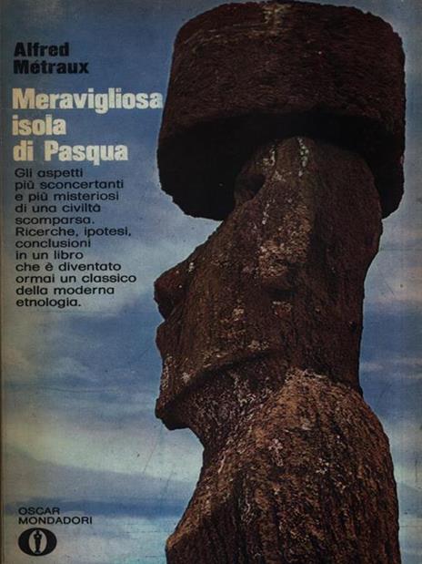 Meravigliosa isola di Pasqua - Alfred Métraux - copertina