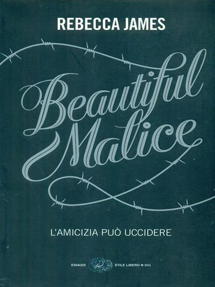 Beautiful malice - Rebecca James - copertina