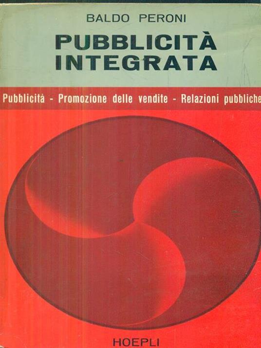 Pubblicità integrata - Baldo Peroni - copertina