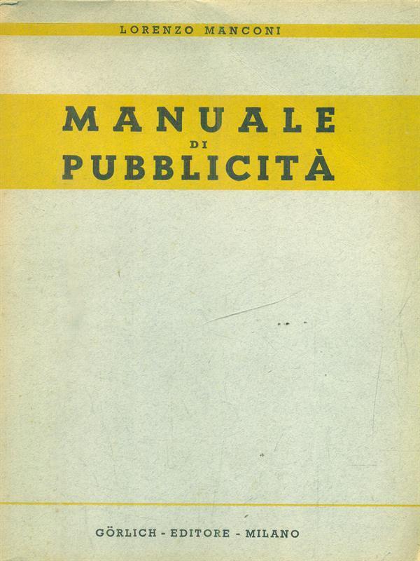 Manuale di pubblicità