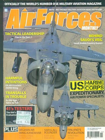 Air Forces /October 2010 - copertina